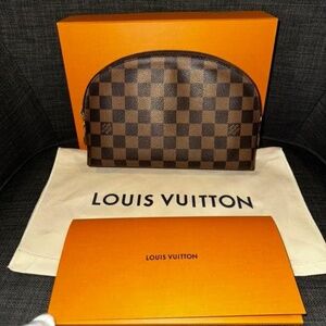 Louis Vuitton Damier Ebene GM Cosmetic Pouch